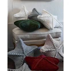 Cuscino Tesuto A Maglia Grossa Sparkle