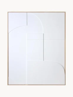 Decorazione Da Parete Con Cornice A Rilievo Amido