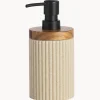 Dispenser Sapone Con Dettaglio In Legno Laura
