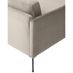 Divanetto Angolare In Velluto Fluente