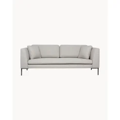 Divano 3 Posti Con Piedini In Metallo Emma