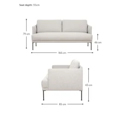 Divano 2 Posti Fluente