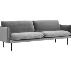 Divano 3 Posti In Velluto Moby