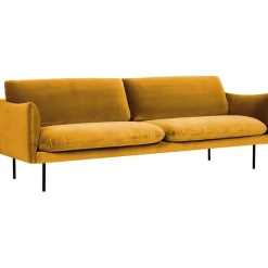 Divano 3 Posti In Velluto Moby