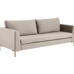 Divano 3 Posti In Velluto Luna