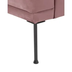 Divano 2 Posti In Velluto Fluente