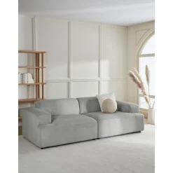 Divano 3 Posti In Velluto A Coste Melva