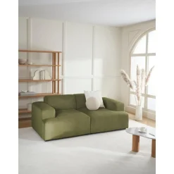 Divano 2 Posti In Velluto A Coste Melva