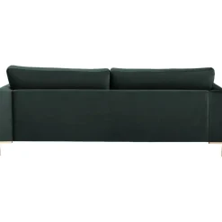 Divano 3 Posti In Velluto Luna