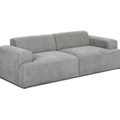 Divano 3 Posti In Velluto A Coste Melva