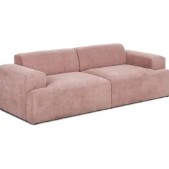 Divano 3 Posti In Velluto A Coste Melva