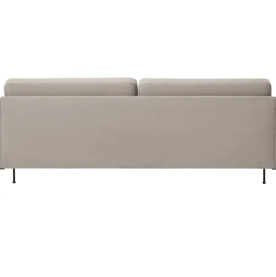 Divano 3 Posti In Velluto Fluente