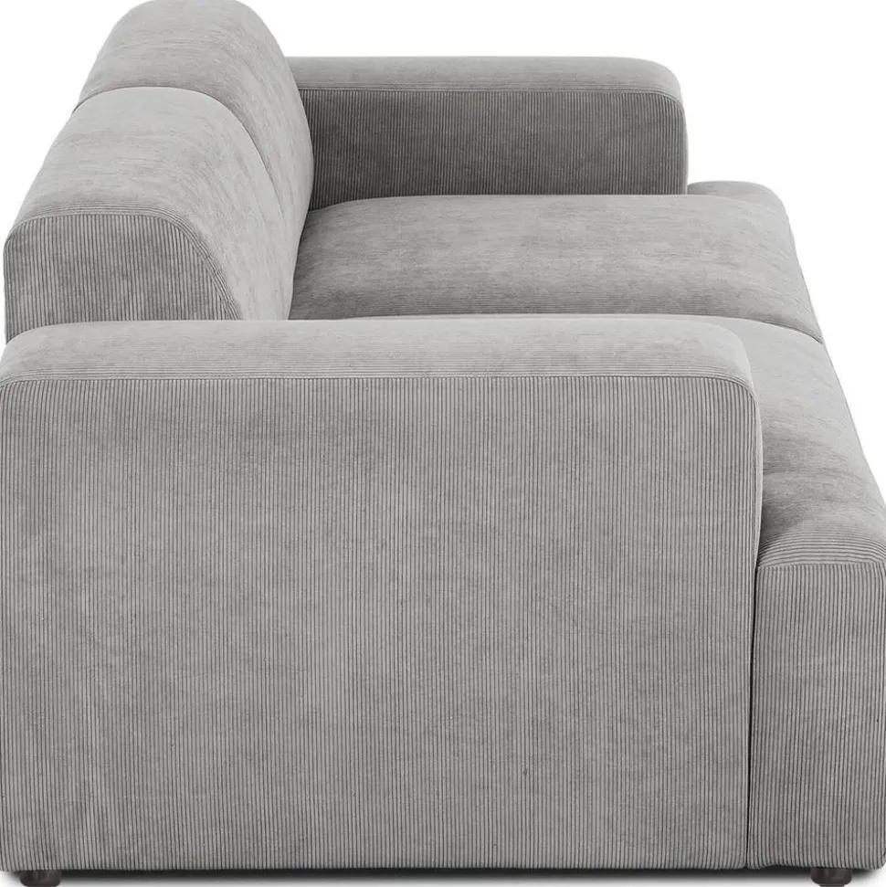 Divano 3 Posti In Velluto A Coste Melva