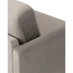 Divano 2 Posti In Velluto Fluente