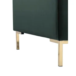 Divano 3 Posti In Velluto Luna