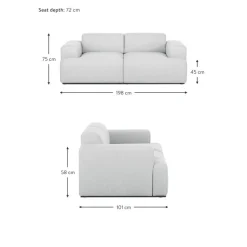 Divano 2 Posti Melva