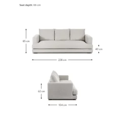 Divano 3 Posti Tribeca