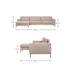 Divano Angolare 4 Posti Cucita