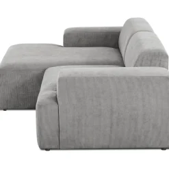 Divano Angolare 3 Posti In Velluto A Coste Melva