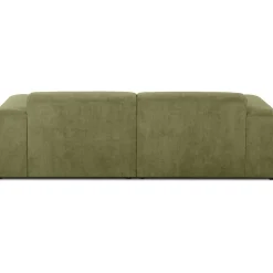 Divano Angolare 3 Posti In Velluto A Coste Melva