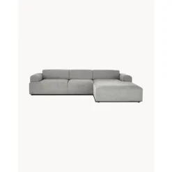 Divano Angolare A 4 Posti In Velluto A Coste Melva