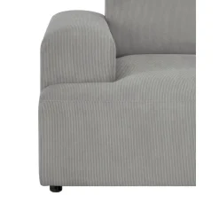 Divano Angolare A 4 Posti In Velluto A Coste Melva