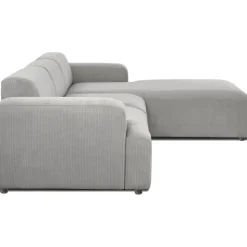 Divano Angolare A 4 Posti In Velluto A Coste Melva