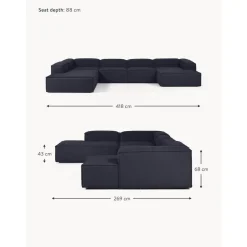 Divano Angolare Componibile Lennon