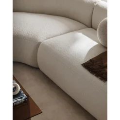 Divano Angolare Componibile 4 Posti In Teddy Sofia