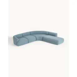Divano Angolare Componibile 4 Posti In Boucle Sofia