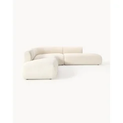 Divano Angolare Componibile 4 Posti In Boucle Sofia