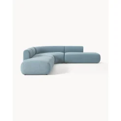 Divano Angolare Componibile 4 Posti In Boucle Sofia