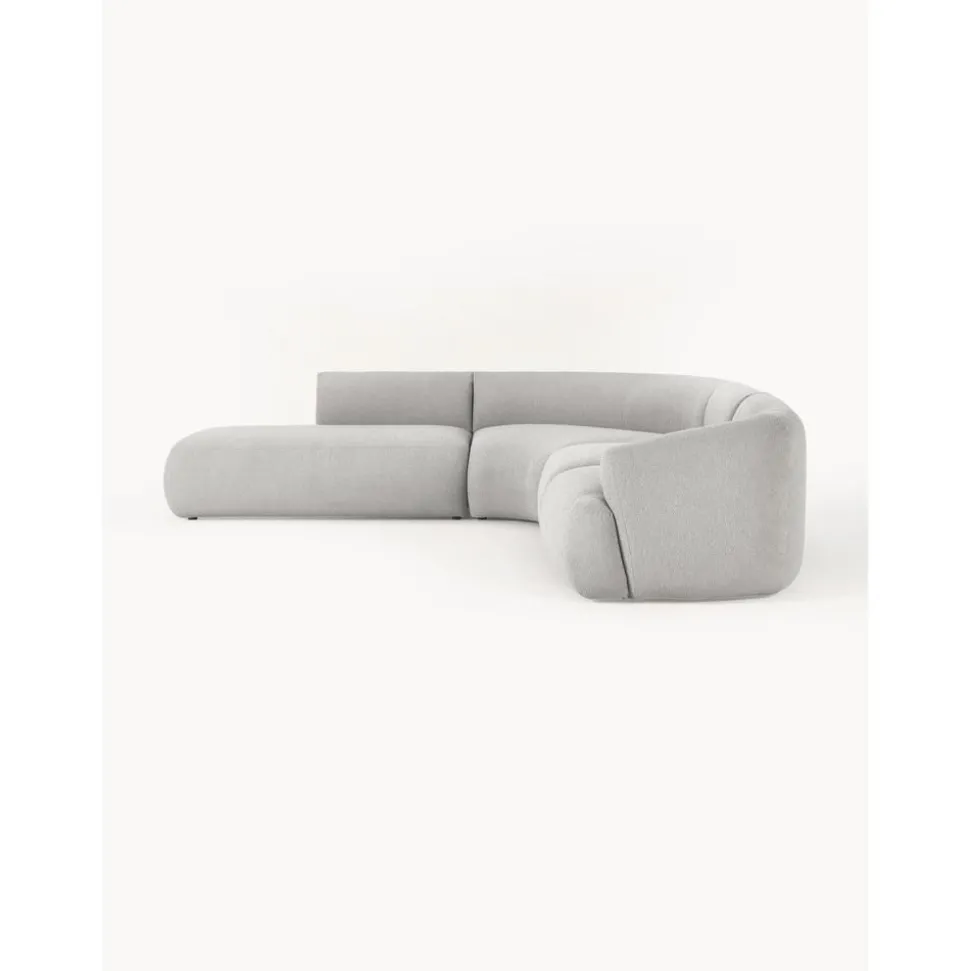 Divano Angolare Componibile 4 Posti In Boucle Sofia