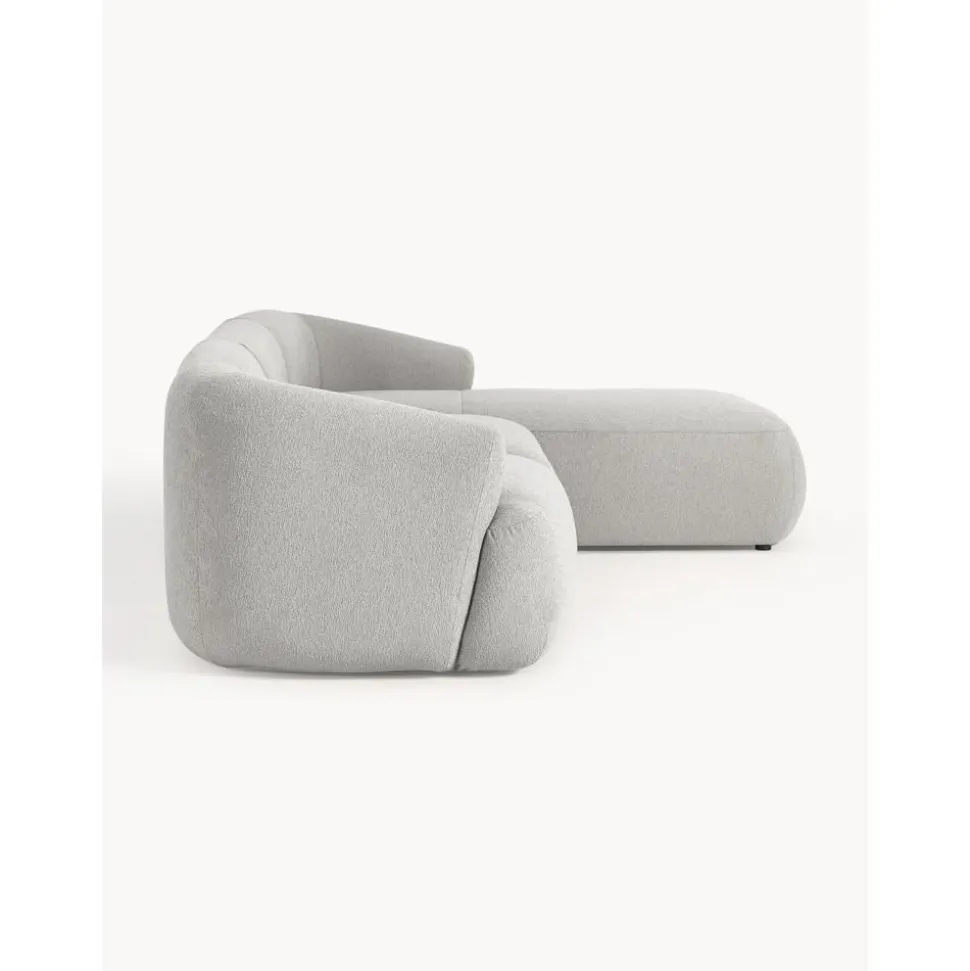 Divano Angolare Componibile 3 Posti In Boucle Sofia