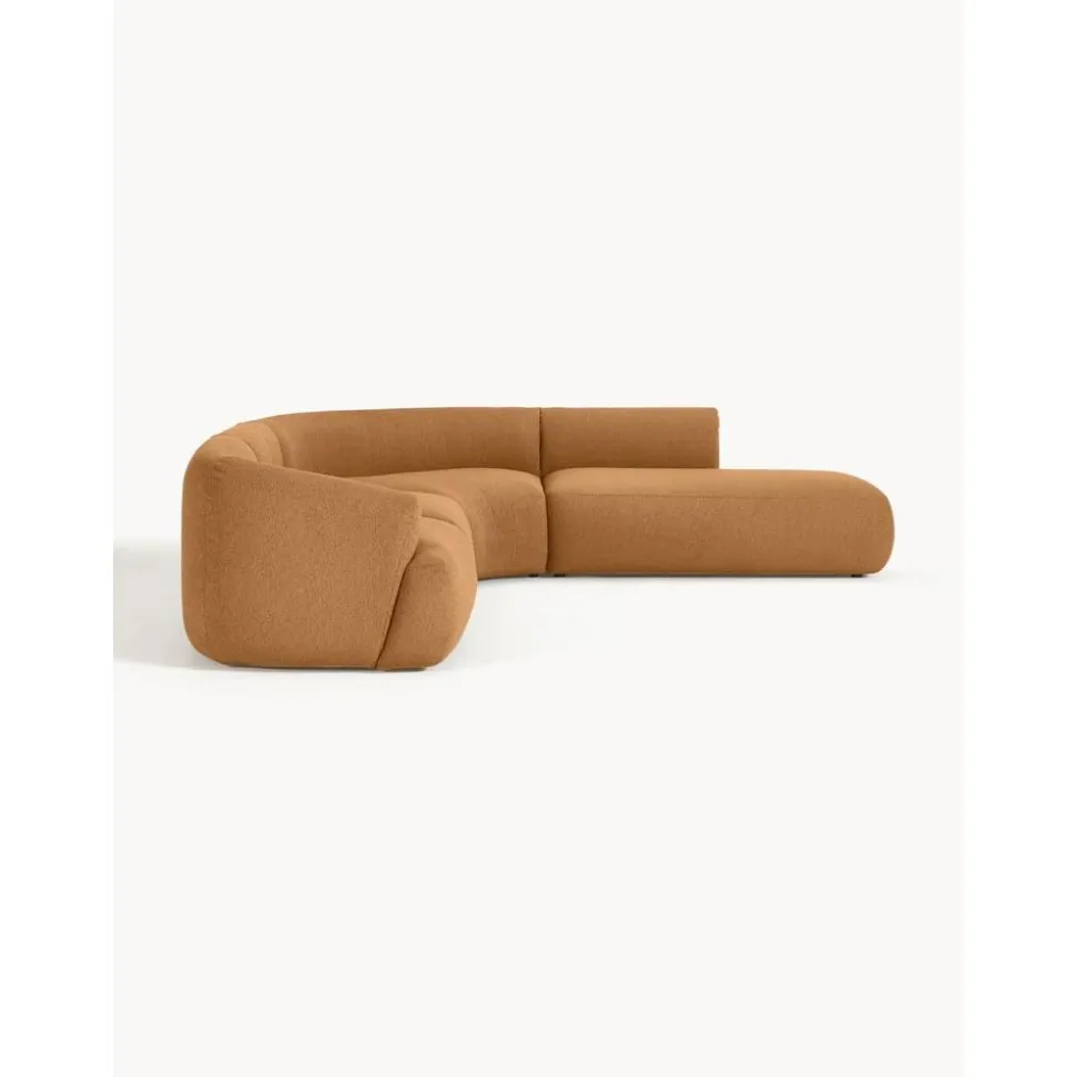 Divano Angolare Componibile 4 Posti In Boucle Sofia