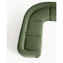 Divano Angolare Componibile 4 Posti In Boucle Sofia