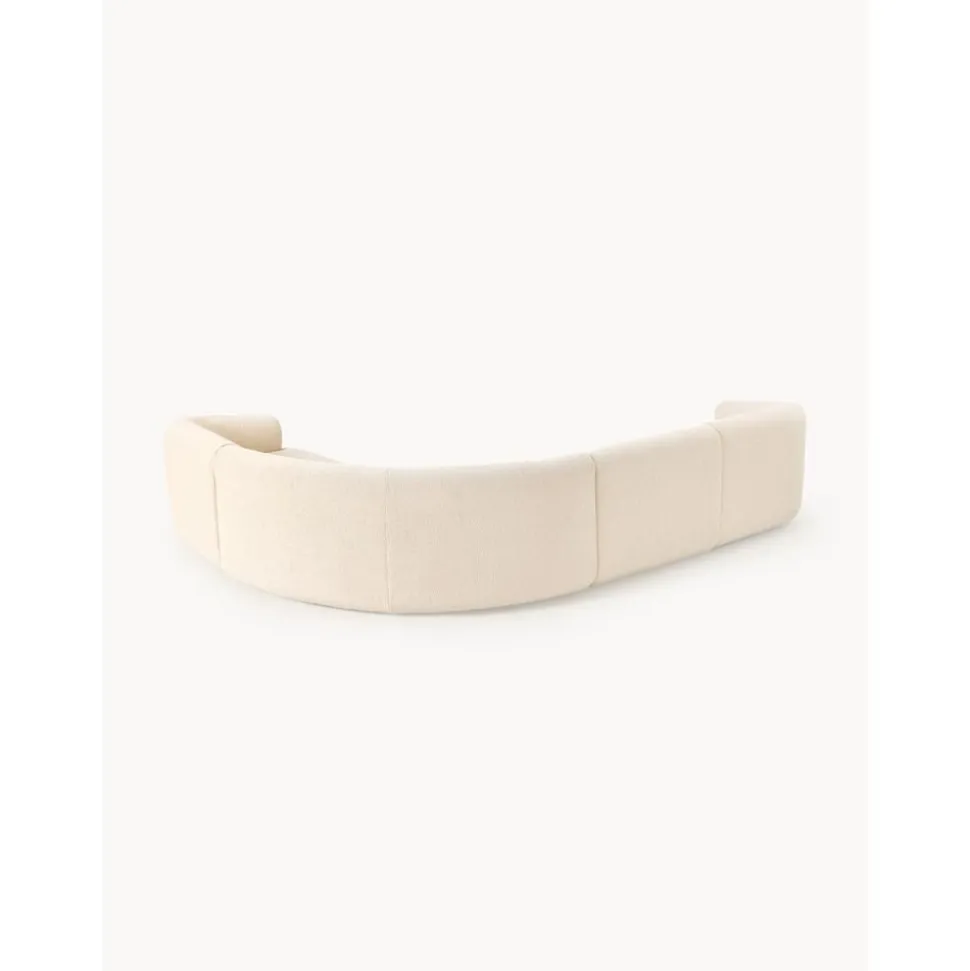 Divano Angolare Componibile 4 Posti In Boucle Sofia