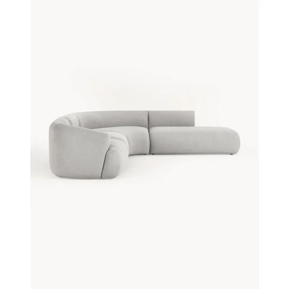 Divano Angolare Componibile 4 Posti In Boucle Sofia