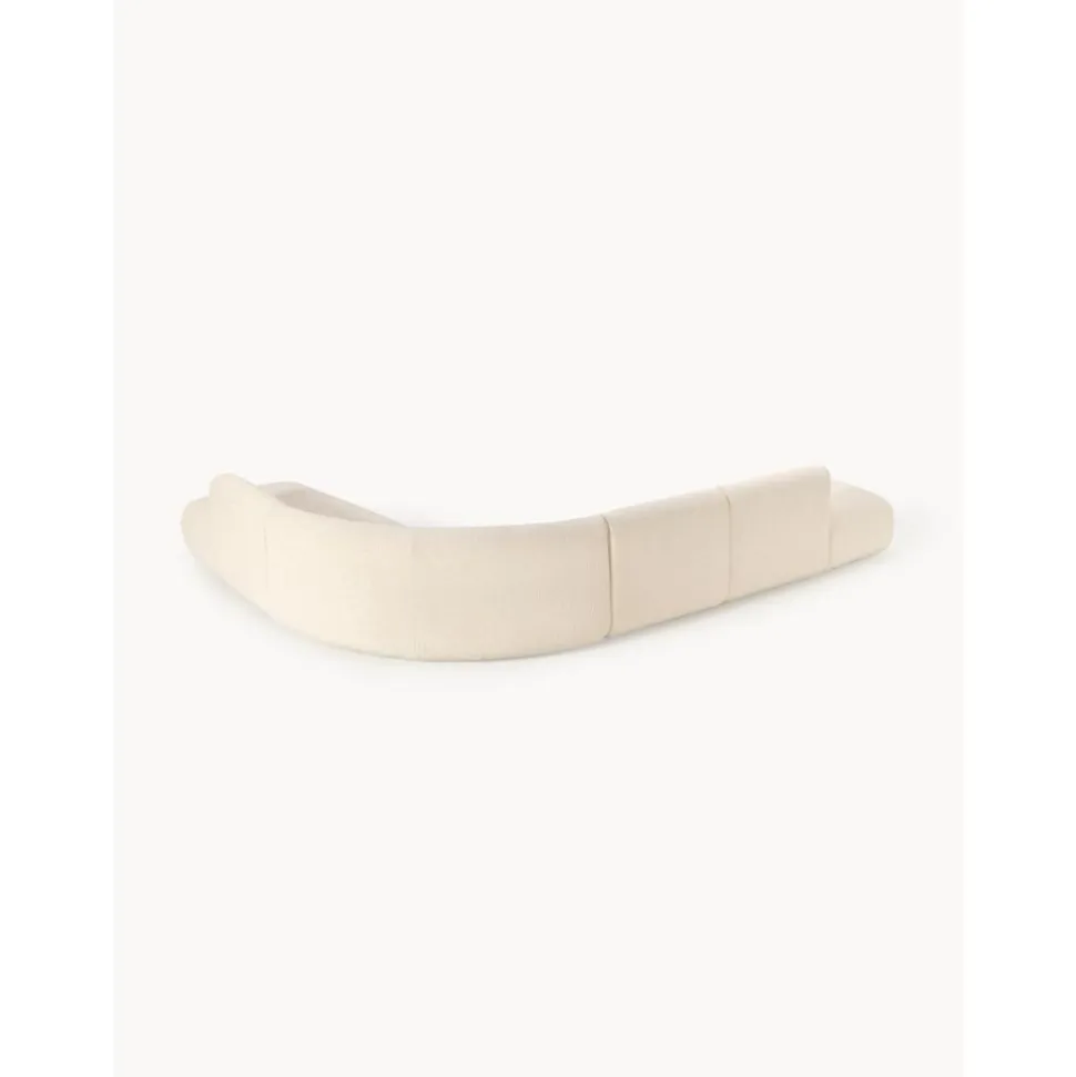 Divano Angolare Componibile 4 Posti In Boucle Sofia