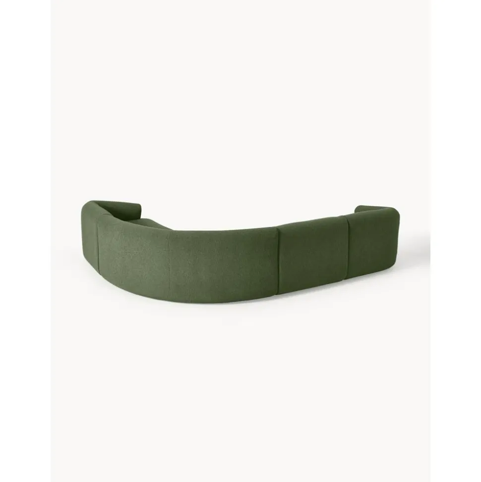 Divano Angolare Componibile 4 Posti In Boucle Sofia