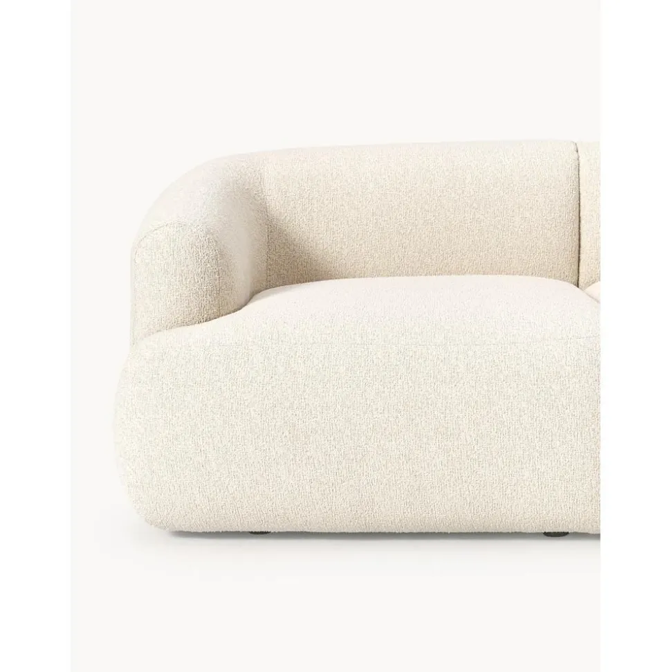 Divano Angolare Componibile 4 Posti In Boucle Sofia