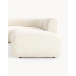 Divano Angolare Componibile 4 Posti In Boucle Sofia