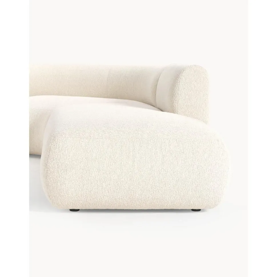 Divano Angolare Componibile 4 Posti In Boucle Sofia