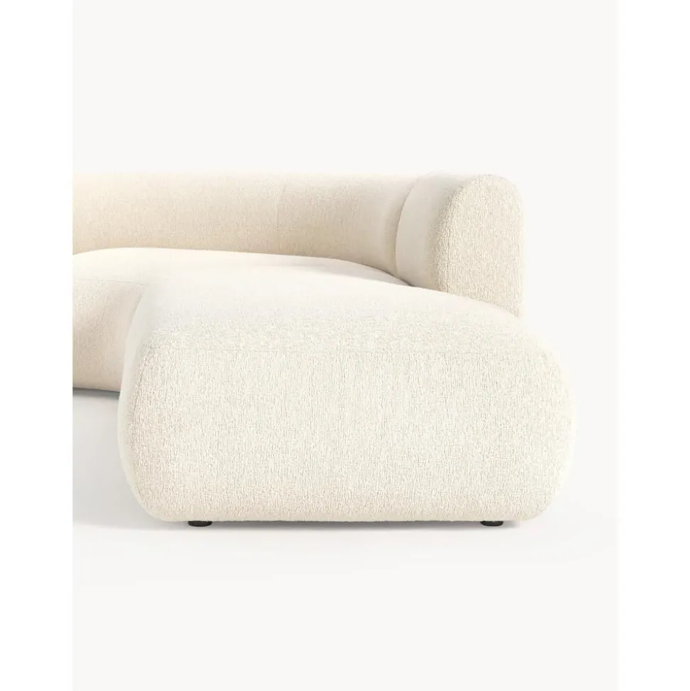 Divano Angolare Componibile 3 Posti In Boucle Sofia