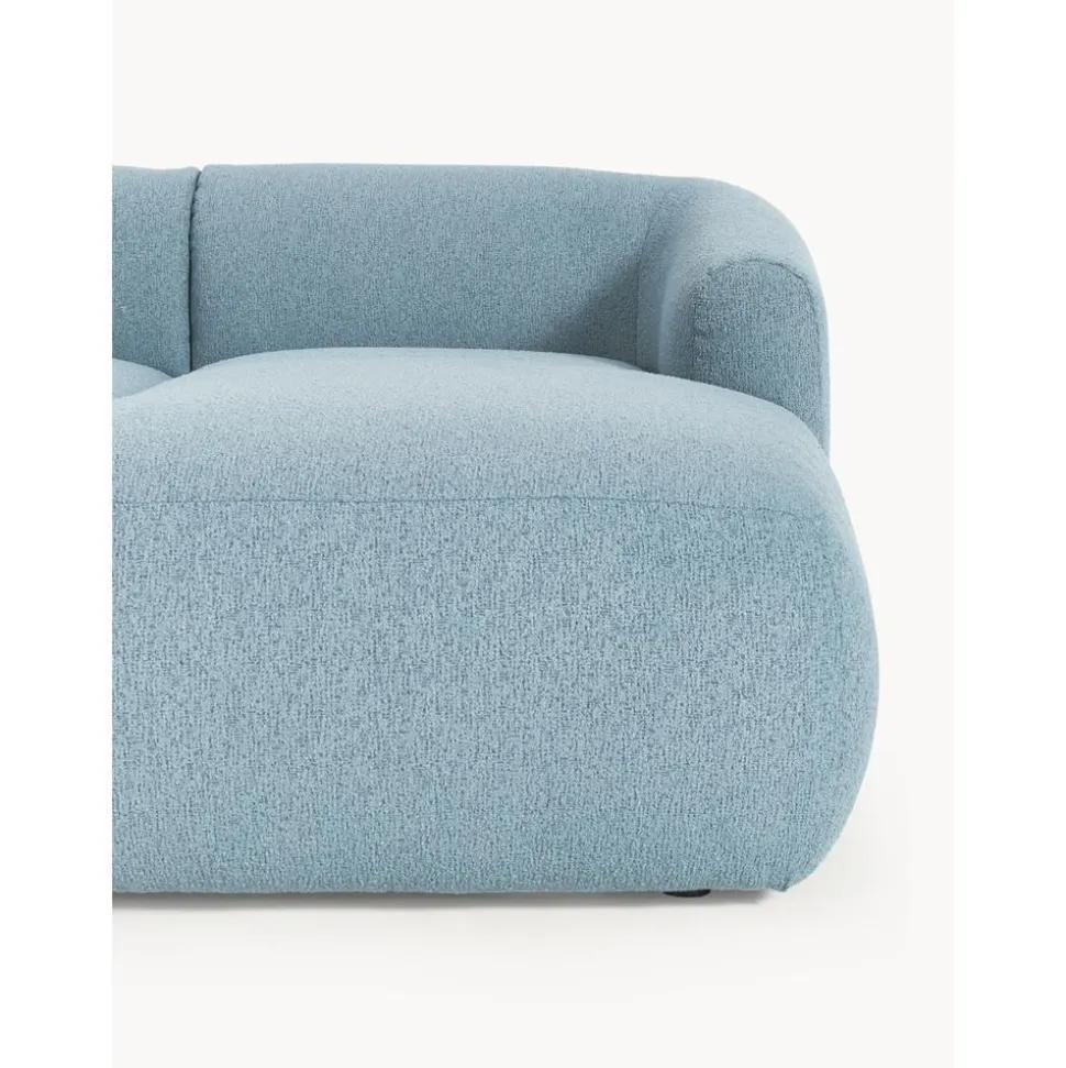 Divano Angolare Componibile 3 Posti In Boucle Sofia