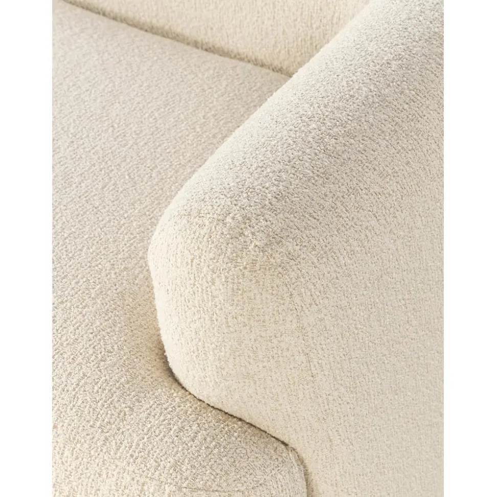 Divano Angolare Componibile 4 Posti In Boucle Sofia