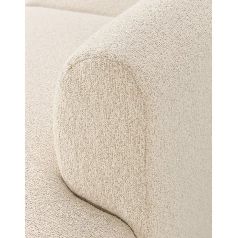 Divano Angolare Componibile 4 Posti In Boucle Sofia