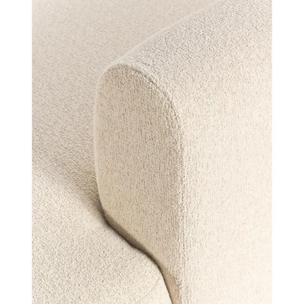 Divano Angolare Componibile 3 Posti In Boucle Sofia