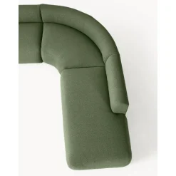 Divano Angolare Componibile 4 Posti In Boucle Sofia