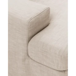 Divano Angolare Componibile 4 Posti Con Rivestimento Sfoderabile Russell